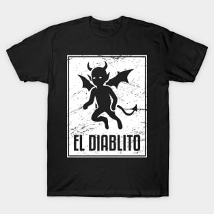 El Diablito | Loteria Mexican Tarot Card T-Shirt